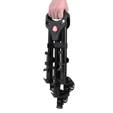 Professional Video Camera Camcorder Heavy Duty Tripod Dolly Stand with 3 Wheels