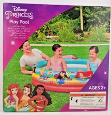 Bestway Disney Princess Play Pool - 48in Inflatable Pool NEW IN BOX Summer Swim