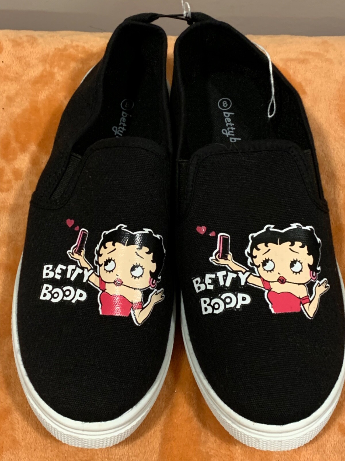 Betty Boop Slip On Canvas Shoes Sneakers NEW Womens Size 8 | eBay Betty Boop Slip On Canvas Shoes Sneakers NEW Womens Size 8 | eBay