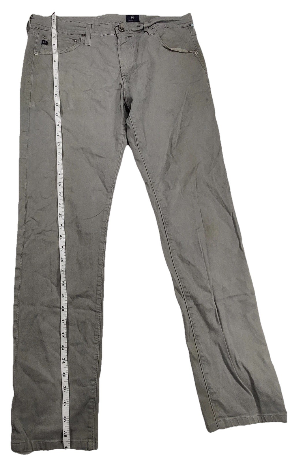 AG Adriano Goldschmied The Stockton Jeans Mens 36x30 Gray Skinny Stretch Denim thumbnail 7