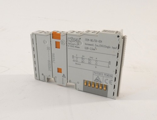 Wago 750-634 Single Input Incremental Encoder Interface 24V