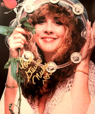 STEVIE NICKS Signed Original 8x10" Authentic Autograph w/COA Certificate