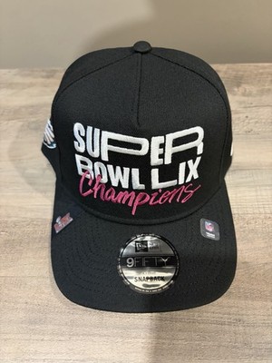 Philadelphia Eagles Super Bowl 59 Champions New Era 9Fifty Snapback Hat NEW