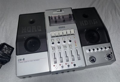 Korg CR-4 Multi-Track 4-Track Cassette Tape Recorder. Sauber, leicht gebraucht. EX+