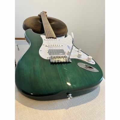 Bacchus BSH-850/RSM S-Mab Electric Guitar Used From Japan with Soft Case