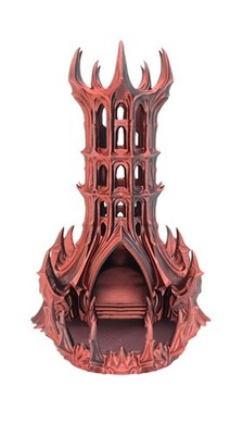 Obsidian Citadel Würfelturm|DnD Dice Tower Tabletop RPG P&P DSA Fantasy Geschenk