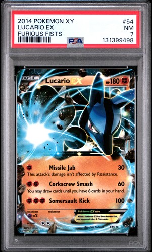 Lucario-EX graded PSA 7 for sale on eBay