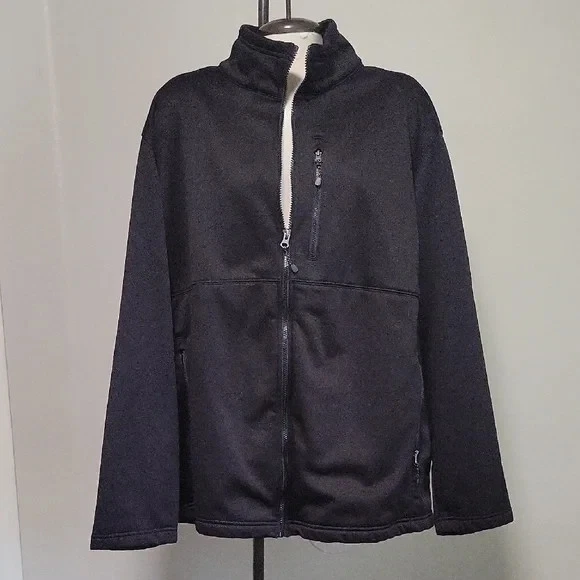 Ozark Trail Men's Softshell Jacket Fleece Lined Windbreaker