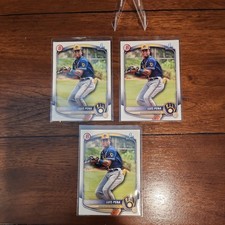 🤍🩷🤍🩷 2025 Bowman Luis Pena (3) Card 1st Bowman Lot Brewers #BP-38