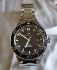 IWC Aquatimer Men's Black Watch - IW353602 42mm Used Good Condition