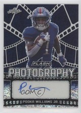 2021 Leaf Flash Photography Navy Blue 28/75 Pooka Williams Jr #FP-PWJ Auto 1q9