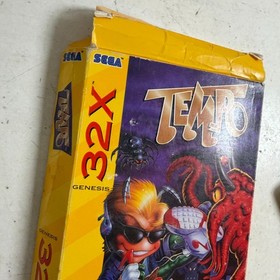 Tempo (Sega Genesis 32X, 1995) Platform & Adventure Video Game Cartridge