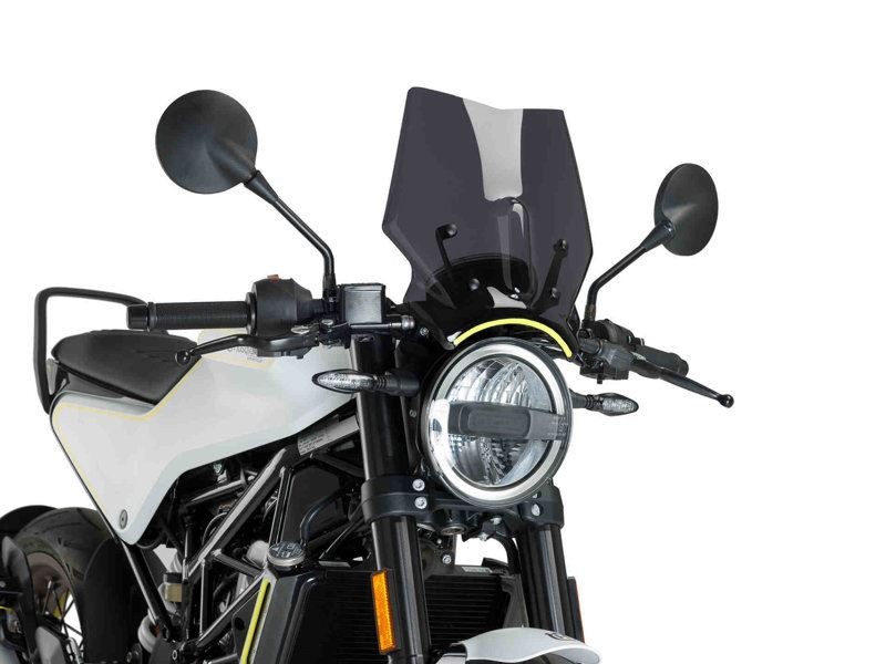 Puig Dark Smoke New Generation Sport Screen Husqvarna Svartpilen 125 2021-2023