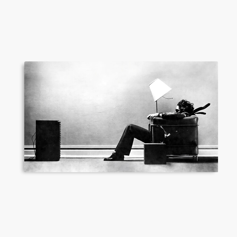 Blown Away Guy Wall Art, Maxell Ad 1979 by Steve Steigman Poster