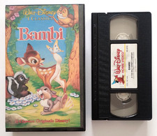 Vhs Bambi Film Animazione Walt Disney I Classici Videocassetta 1992 Vintage(V75)