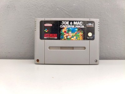 SNES PAL - Joe & Mac: Caveman Ninja - Super Nintendo