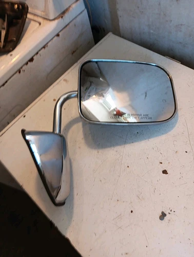 1988 - 1993 Dodge Ram 150 250 350 Passenger RH Right Chrome Manual Door Mirror