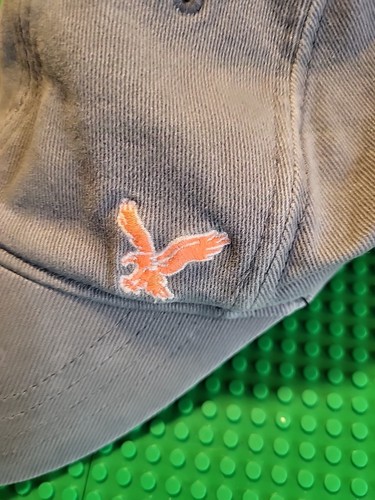 Cappellino leggero outdoor American Eagle - taglia XL - nu-fit - grigio/arancione - casual - Foto 2 di 7