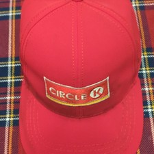 Bollger Circle K Logo Red Adjustable Mens Bas...