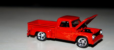 Greenlight 1:64 Red 1965 Dodge D-100 Pickup Truck Diecast Replica Car Toy