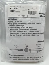PSI DART2 Dart Kit - Set Of 3 Steel Point Dart Kit