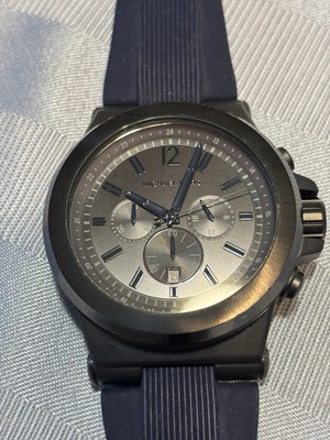 ｍｋ様 リクエスト 3点 おまとめ商品★★★ Michael Kors Chronograph Men's Dylan Watch MK 8493 Navy Silicone