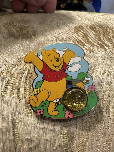 Disney Winnie The Pooh With Glitter Honey Pot Pin