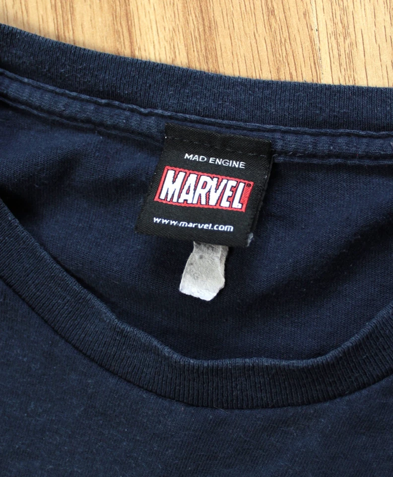 Spider Man Green Goblin Mad Engine Marvel Comics Mens Size 2XL Blue Movie - Image 4 of 4