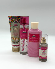 Bath  Body Works MILK BAR BIRTHDAY CAKE Fragrance Mist Body Wash  Cream Set