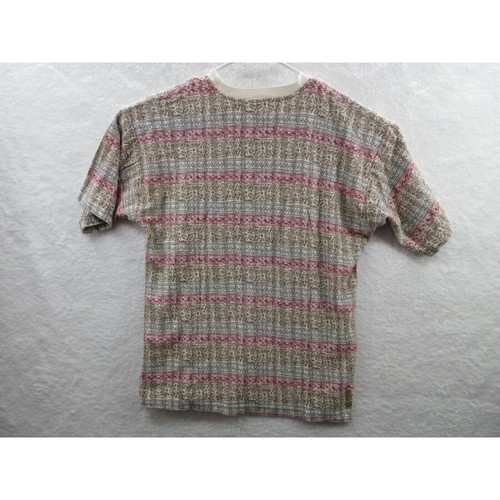 Vintage Ocean Pacific T Shirt Mens Large Short Sleeve Tribal Print Made in USA - Picture 11 of 13