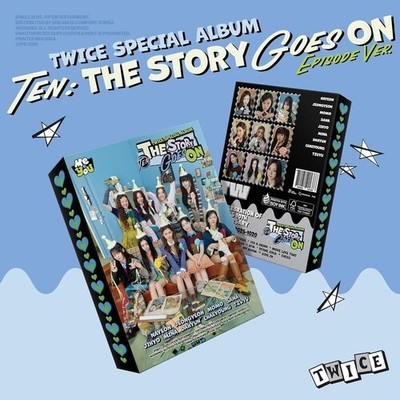 TWICE - TEN: The Story Goes On [Episode Ver.] [New CD] Postcard, Photo Book, Pho