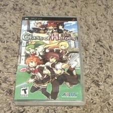 Class of Heroes Sony PSP Atlus T-Teen Video Game NTSC-U/C US/Canada