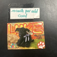 Ty Beanie Babies Baby 2nd Edition 1999 #105 Luke Dog black Labrador retriever