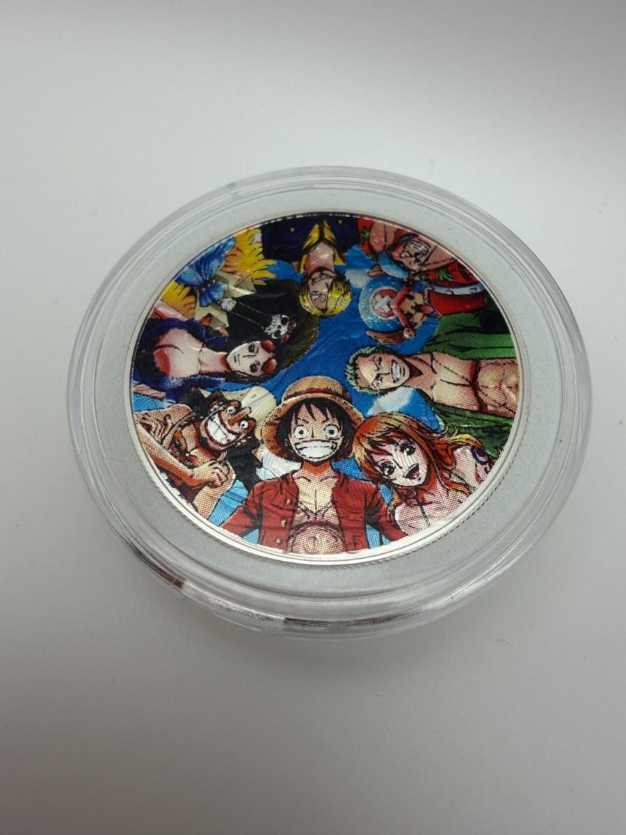 Japanese Anime - One Piece - American Silver Eagle 1oz .999 Silver