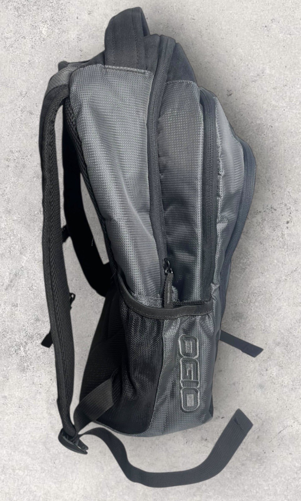 OGIO Logan Pack Backpack Gray Black Ergonomic Pad… - image 4