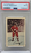 1952 Parkhurst #61 Marcel Pronovost Detroit Red Wings PSA 4