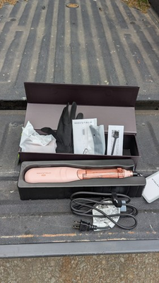 #ad #ad Wavytalk Steamline Pro Steam Hair Straightener 3 in 1 Brush Pink 4 Temp USED $29.99