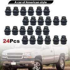 24pcs Wheel Lug Nut Cap Covers Thread Fit For Gmc Fit Chevy C1500 C2500 C3500 Us 24pcs Wheel Lug Nut Cap Covers Thread Fit For Gmc Fit Chevy C1500 C2500 C3500 Us