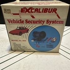 Excalibur AL-300 Vehicle Security System Brand New Old Stock