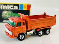 Tomica Hino Dump Truck Orange Made
