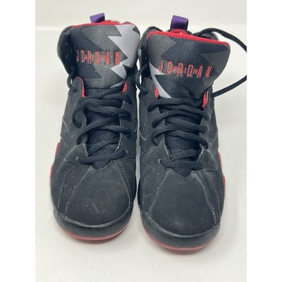 2012 Nike Air Jordan 7 Retro Promo Sample Raptors Size 5Y Black