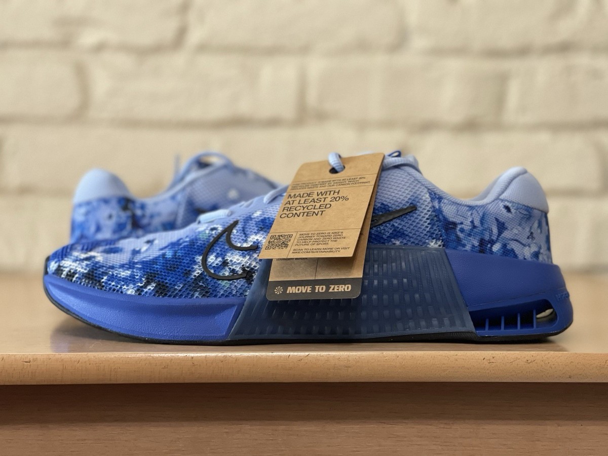 Nike Metcon 9 AMP Aluminum Racer Blue Men Size 9 Cross Training