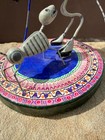 Day Of The Dead Dia De Los Muertos Sculpture Castillo Style Mexican Signed SMG — photo 4