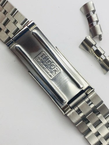 EDELSTAHL HERREN UHRENARMBAND, TUDOR, 19mm, CURVE ANSTÖSSE, NEU.(TU-10) - Bild 5 von 8
