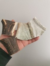 328.Red Deer Horn Blanks(Scales) For Knife HANDLE (NATURAL).