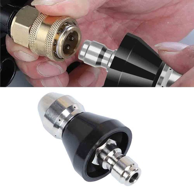 #ad 1 4 High Pressure Drain Nozzle Sewer Pipe Cleaner Pressure Washer Cleaning Tools $8.92