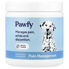 Pain Management, For Dogs, 6 Months , Bacon, 30 Chews, 4 oz 113 g 