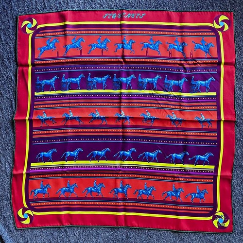 Hermes Kare65 S Quences Scarf With Box
