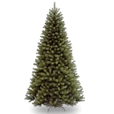 Artificial Full Christmas Tree, Green, North Valley Spruce, Includes Stand, 7...