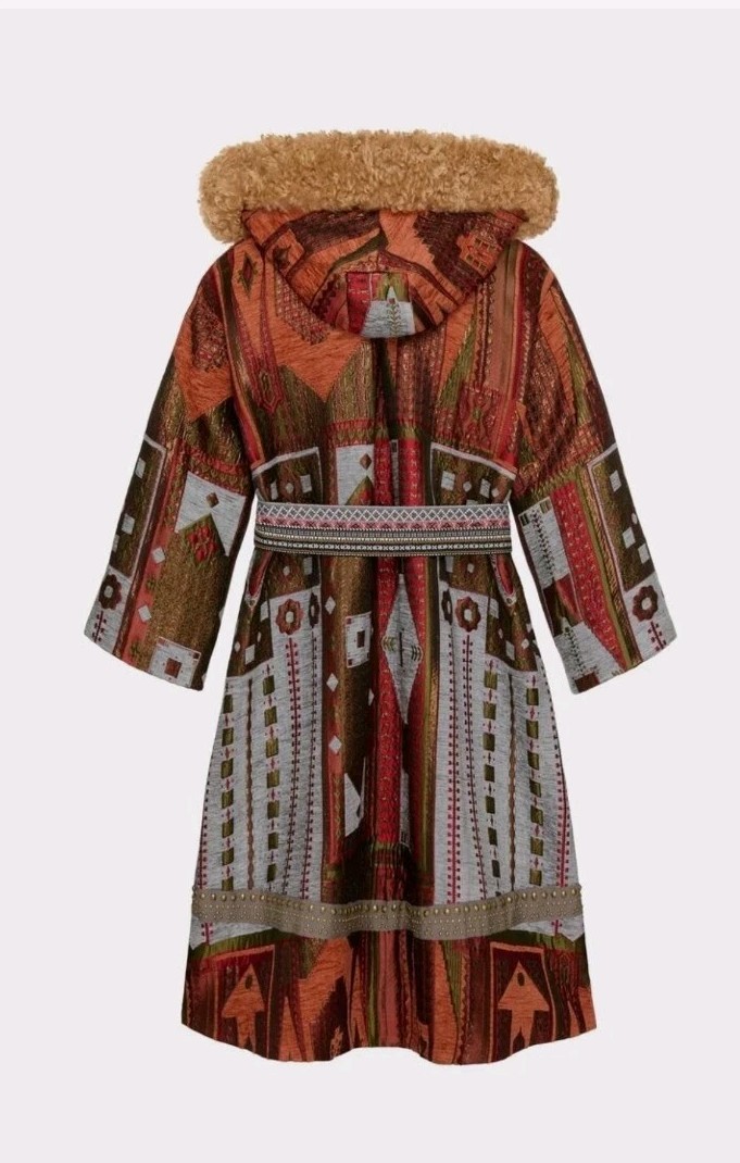 ZARA ATELIER JACQUARD COAT LIMITED EDITION Size XS New With Tag image 4